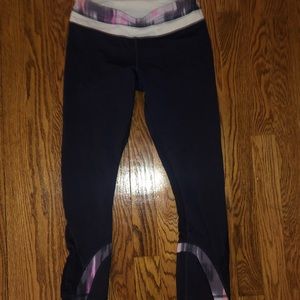 Lululemon Purple Capris Leggings SZ 0